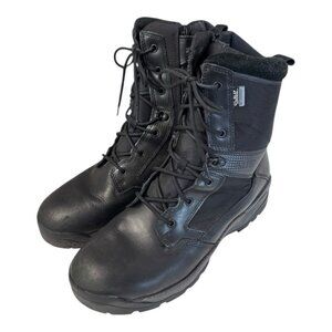 5.11 Tactical Mens ATAC 2.0 8" Side Zip Boots~Size 13 US~Black Police Fire P7 37